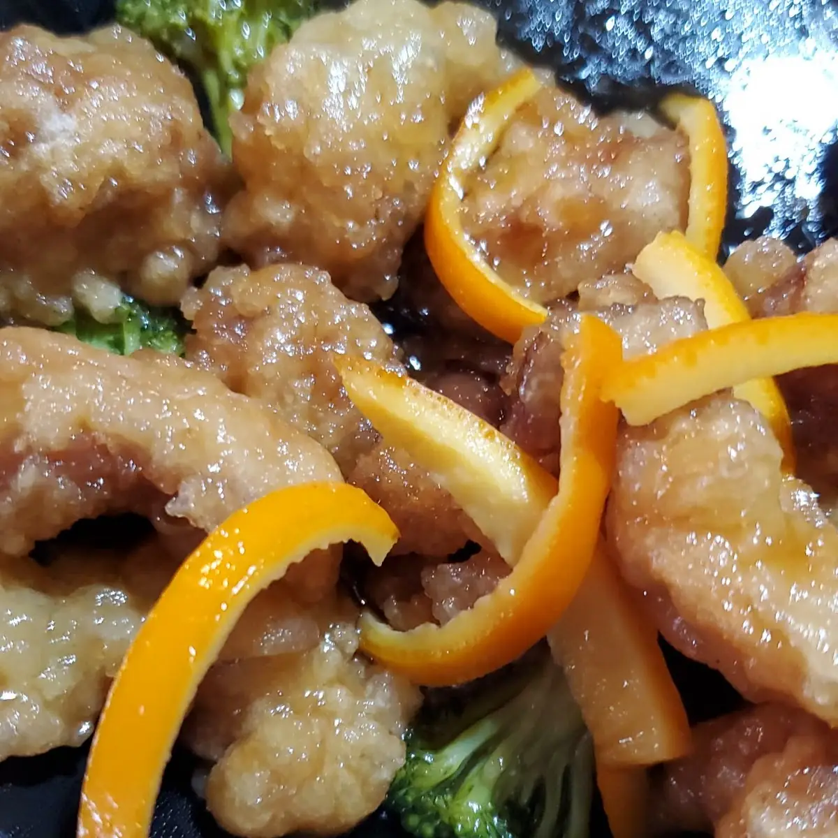 orange chicken 陈皮鸡